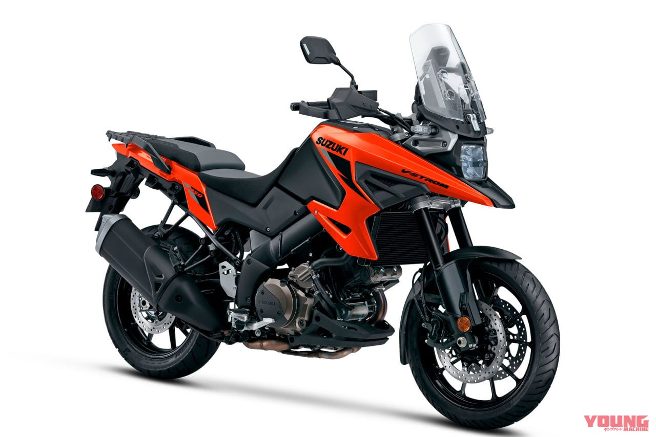 |朱色に近いオレンジが登場! スズキ「Vストローム1050/DE」「Vストローム650/XT」に2024年のニューカラー【北米】