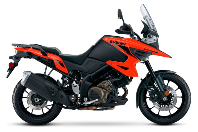 スズキ|Vストローム1050|北米仕様|2024年モデル|朱色に近いオレンジが登場! スズキ「Vストローム1050/DE」「Vストローム650/XT」に2024年のニューカラー【北米】
