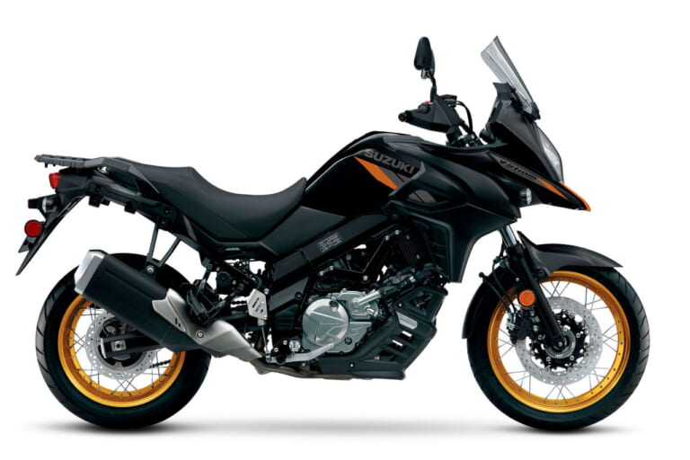 スズキ|Vストローム650XT|北米仕様|2024年モデル|朱色に近いオレンジが登場! スズキ「Vストローム1050/DE」「Vストローム650/XT」に2024年のニューカラー【北米】