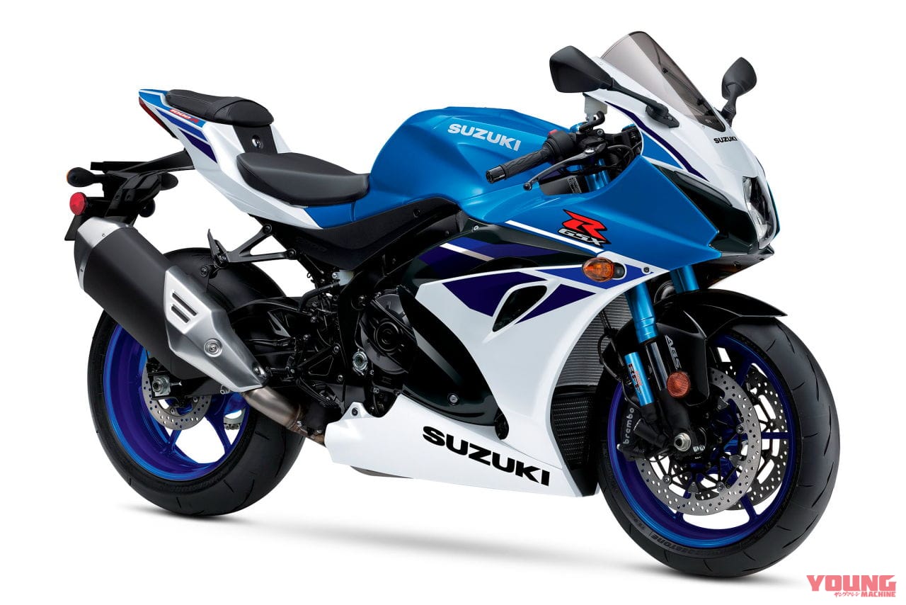 |ブルーの倒立フォーク!! スズキ「GSX-R1000/R」「GSX-R600」の北米ニューカラーが登場