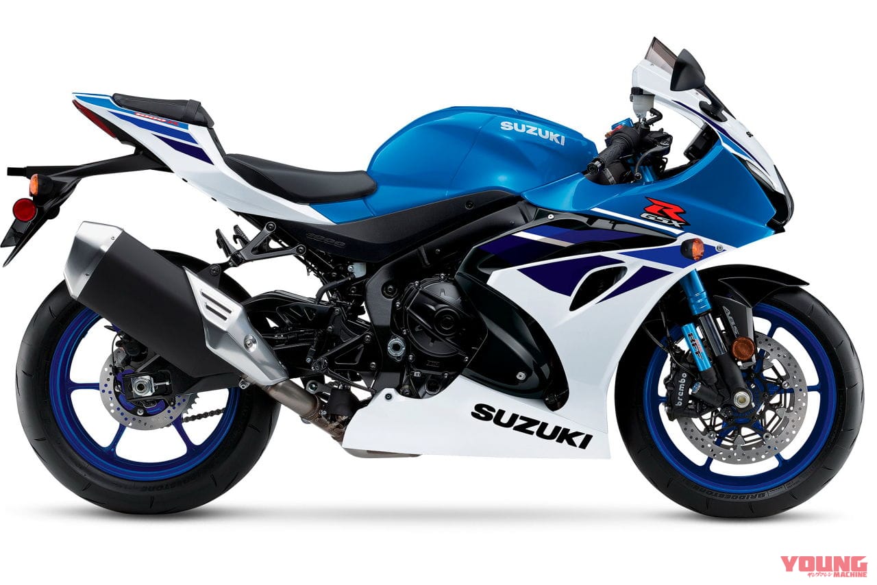 [写真] suzuki-gsxr1000-gsxr600 ブルーの倒立フォーク!! スズキ「GSX-R1000/R」「GSX-R600」の北米ニューカラーが登場  WEBヤングマシン｜新車バイクニュース