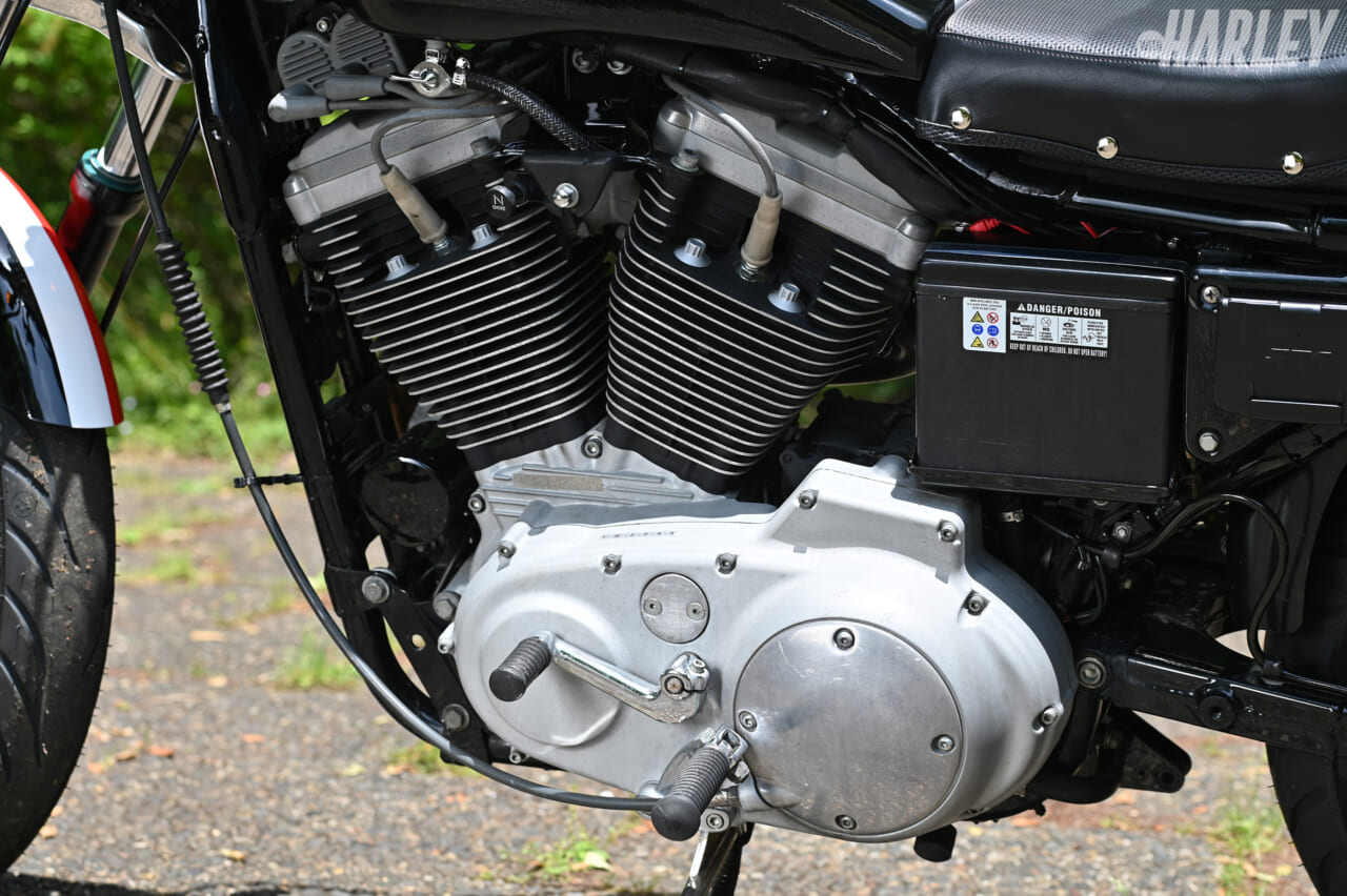 写真] HarleyDavidson_RubberMountXL_01 │ ハーレー ダビッドソンXL1200S試乗インプレッション【H-DレーシングのDNA宿る4カム】│WEBヤングマシン｜新車バイクニュース