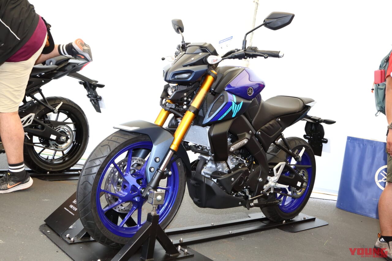 写真] IMG_9674 │ ついにホンダ追撃へ！ ヤマハ「XSR125」「YZF-R125」「MT-125 」は今秋より順次発売か?!│WEBヤングマシン｜新車バイクニュース