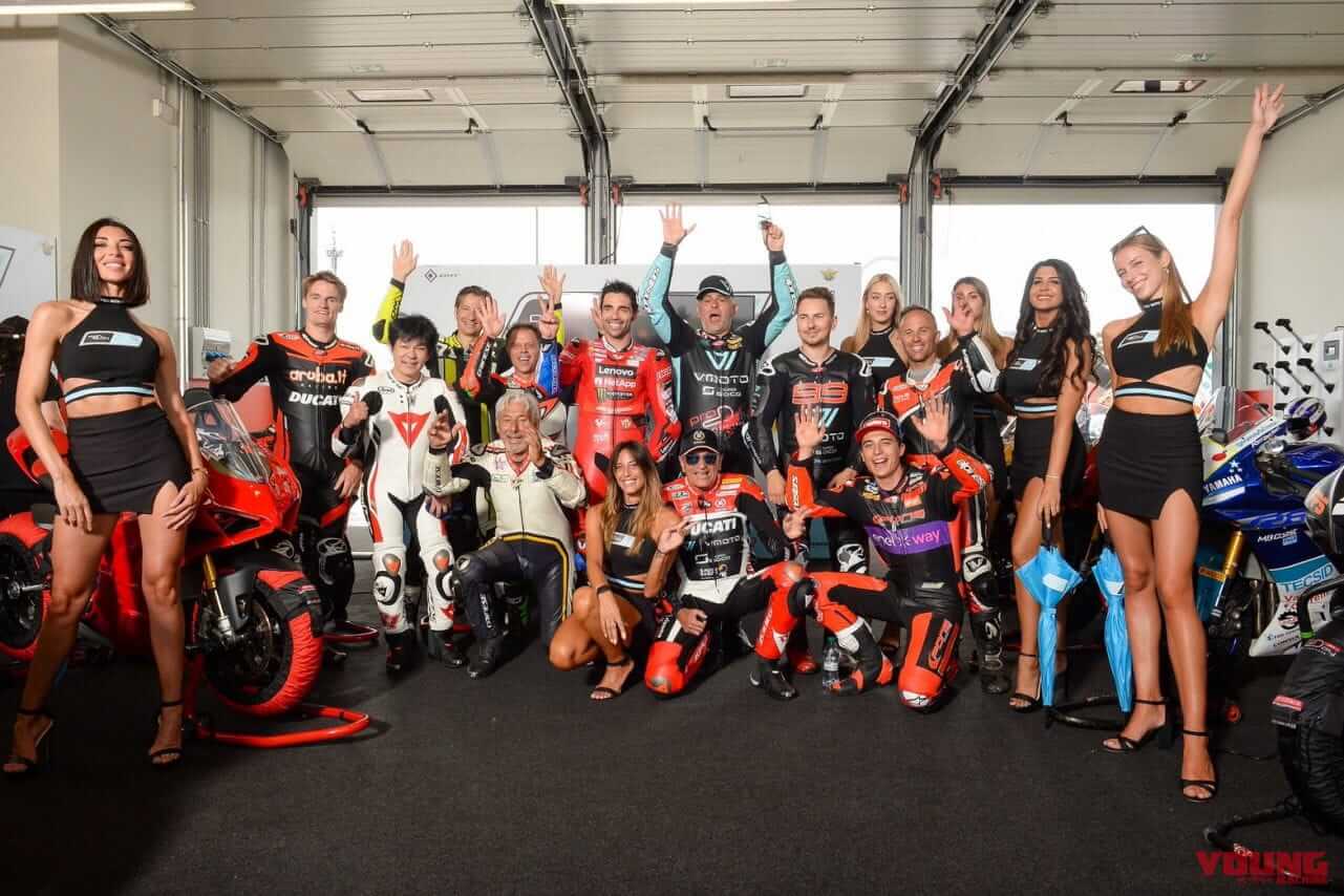 |世界GP王者・原田哲也のバイクトーク Vol.106「ホルヘ・ロレンソ vs 原田哲也!? ミザノサーキットで大笑い」