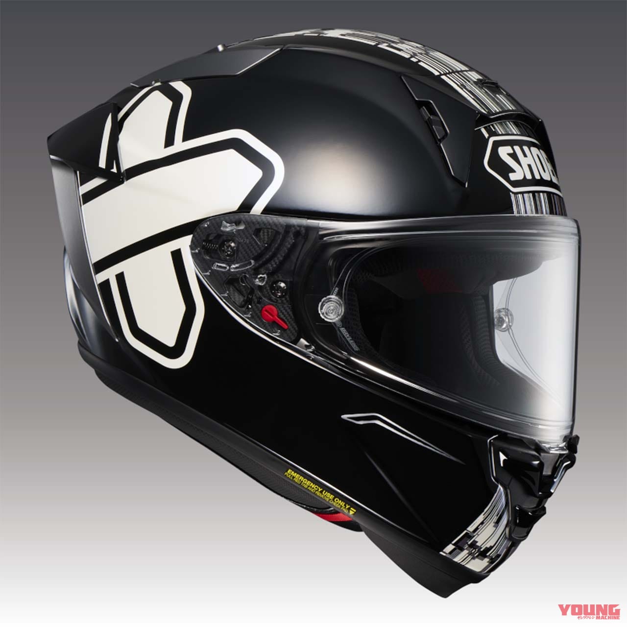|SHOEIの次世代デザイン! 「X-Fifeen CROSS LOGO」が11月に発売決定