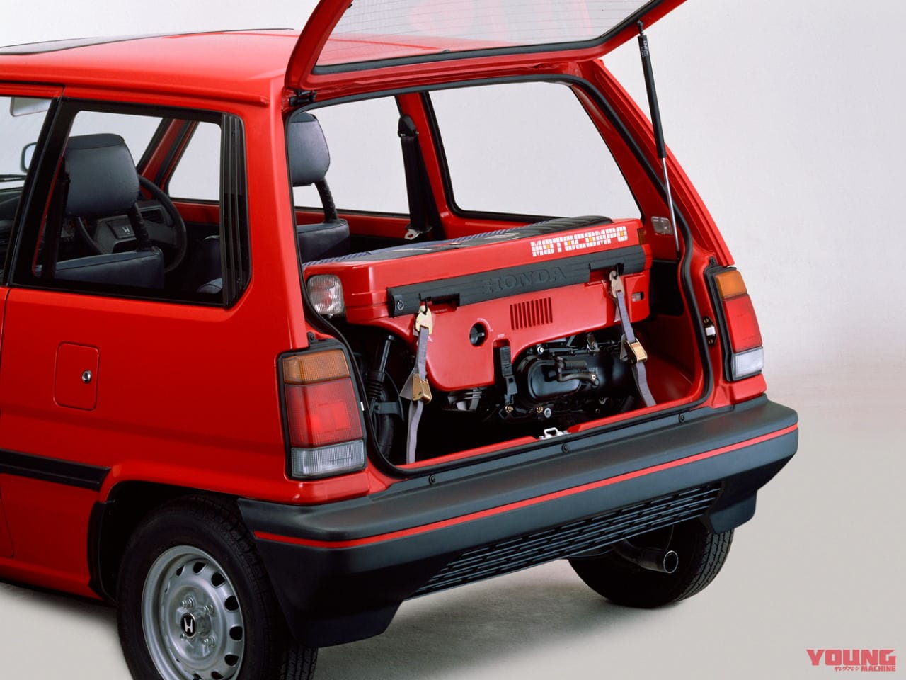 |なんか飛んだ! 手作りのモトコンポもどき、思ったよりだいぶ戦闘力高かった件