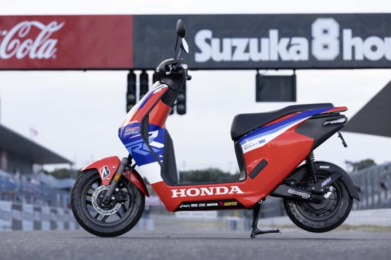 Honda EM1 e: #33HRC|【SCOOP!?】鈴鹿8耐にホンダ「EM1 e:」ワークス仕様が登場! ゼッケン33で最高速30.0km/h超えだっ!!
