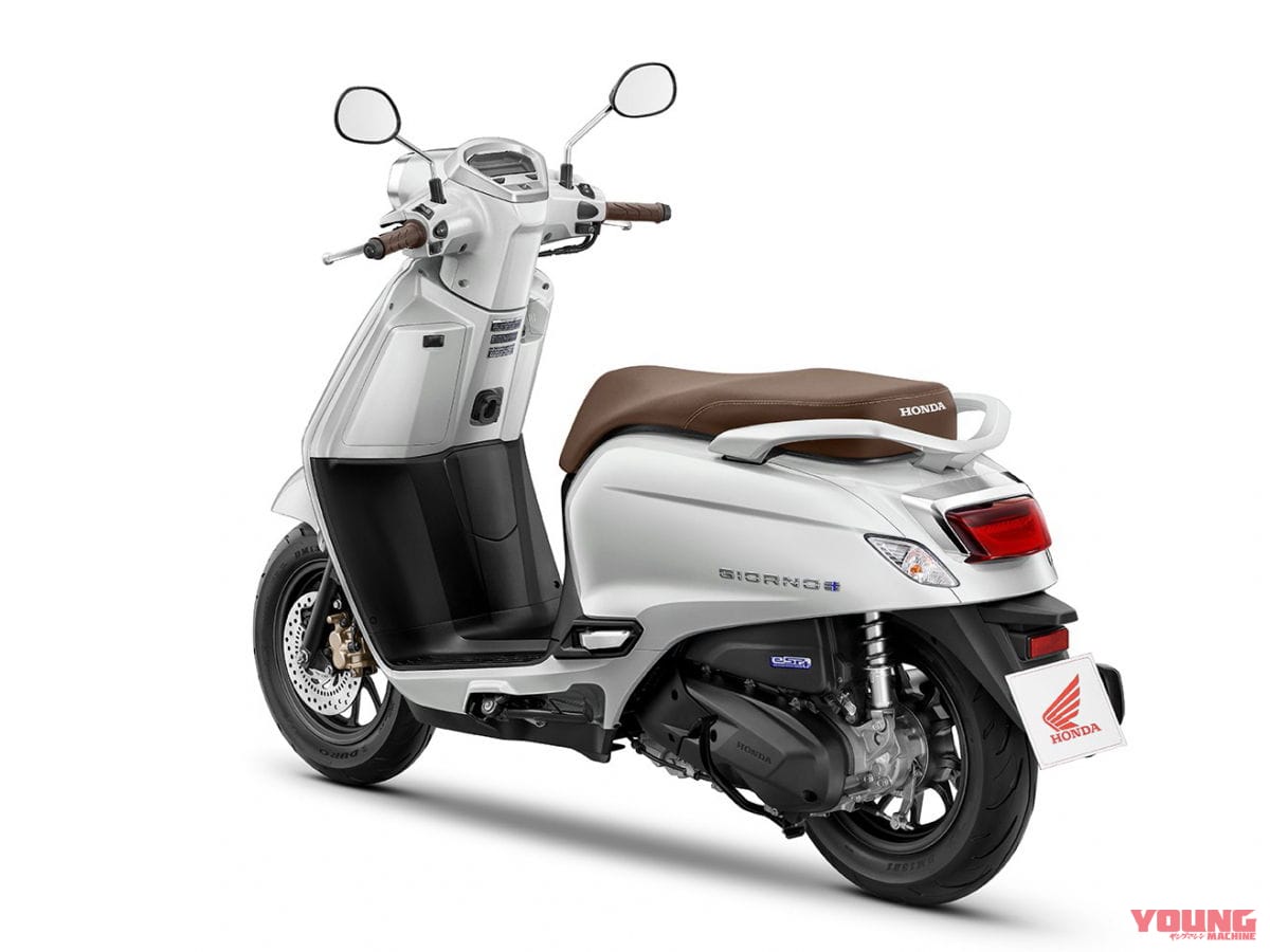 ホンダ|ジョルノ+|タイ仕様|日本にも欲しいレトロ原付二種スクーター! ホンダ「ジョルノ+」がタイに登場、PCX系のeSP+エンジンを搭載