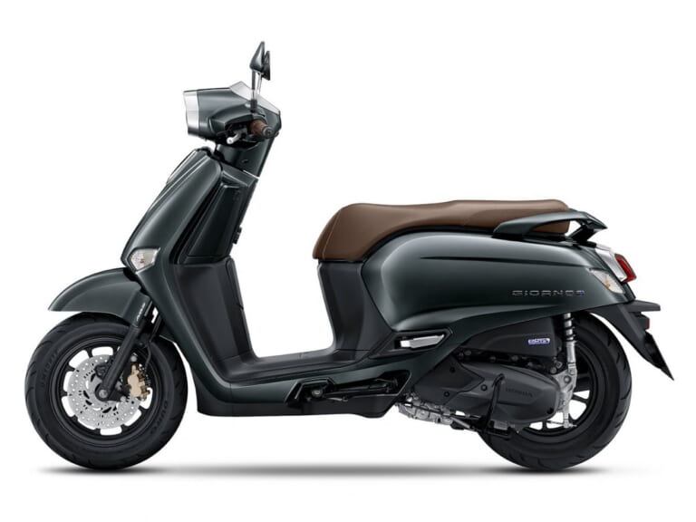 ホンダ|ジョルノ+|タイ仕様|日本にも欲しいレトロ原付二種スクーター! ホンダ「ジョルノ+」がタイに登場、PCX系のeSP+エンジンを搭載