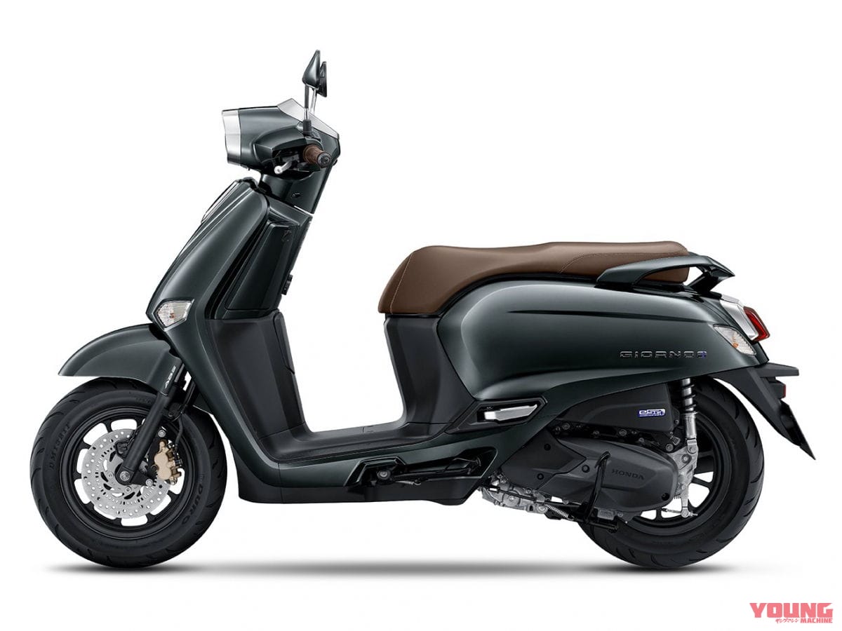 ホンダ|ジョルノ+|タイ仕様|日本にも欲しいレトロ原付二種スクーター! ホンダ「ジョルノ+」がタイに登場、PCX系のeSP+エンジンを搭載