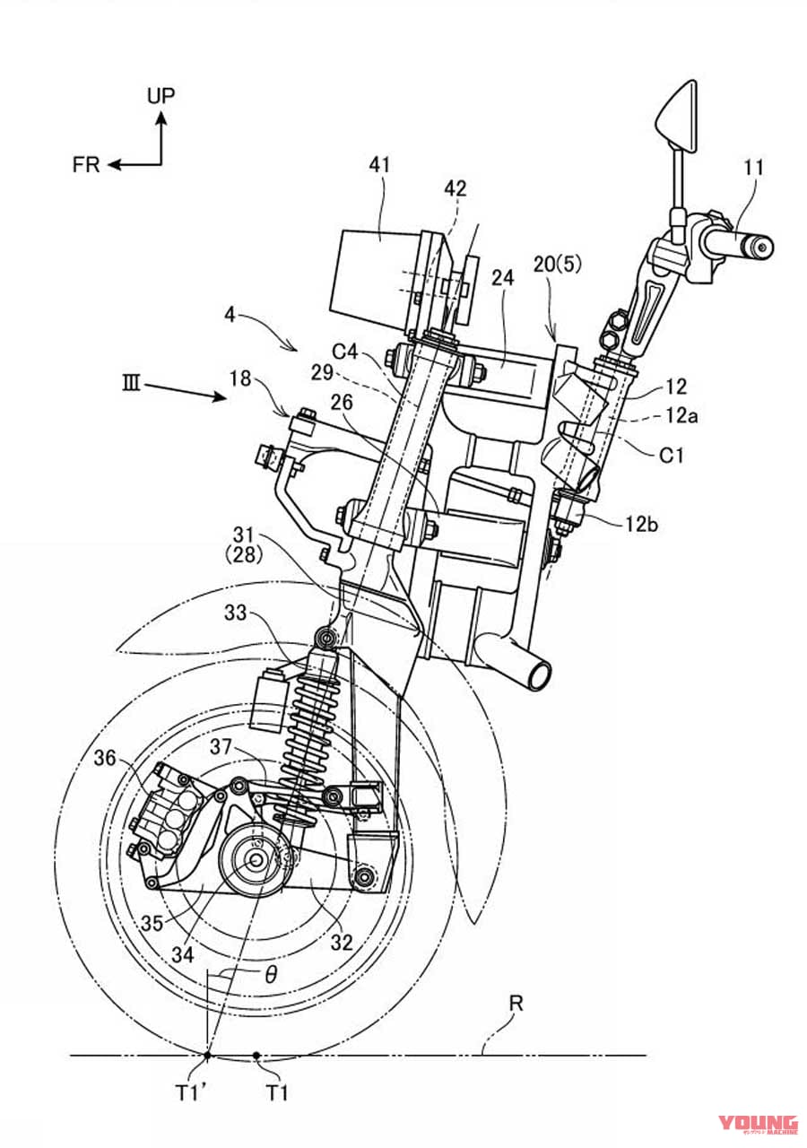 |ホンダが3輪バイクで自動ブレーキを実現!? 転ばない×事故らないを目指す特許を登録