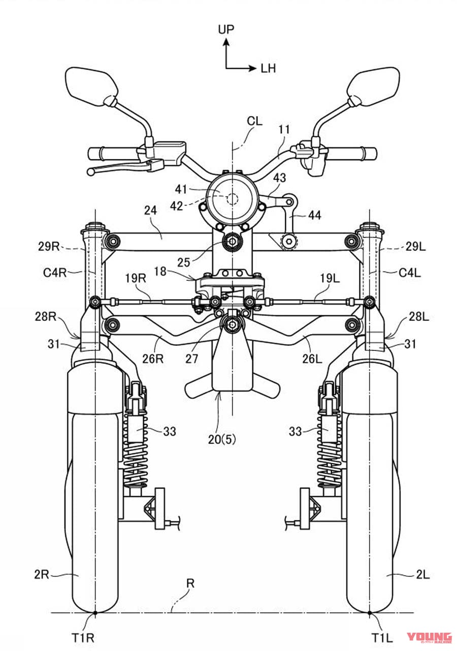 |ホンダが3輪バイクで自動ブレーキを実現!? 転ばない×事故らないを目指す特許を登録