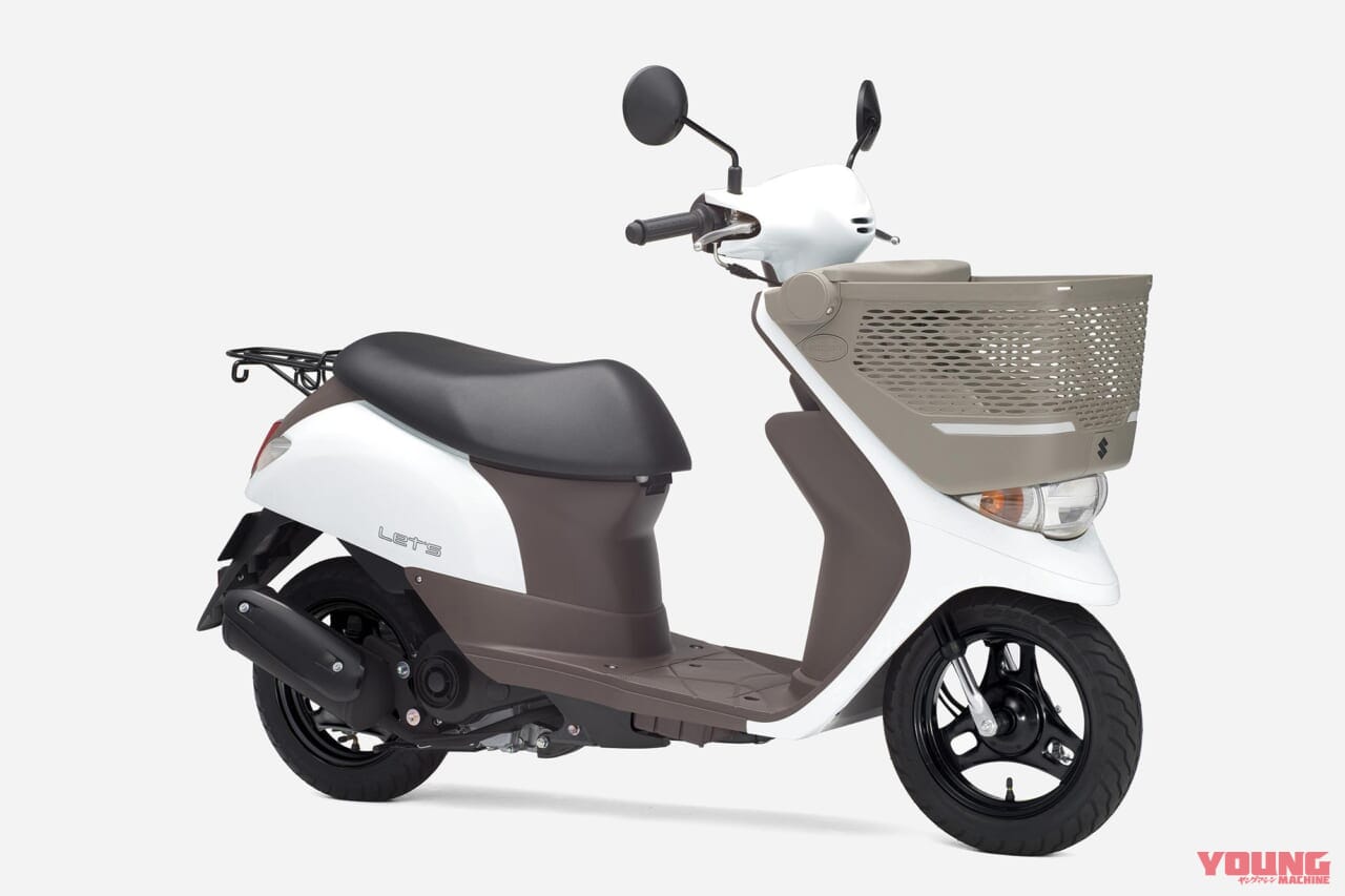 スズキ|レッツバスケット|【2025年1月版】50cc原付バイクおすすめ12選! クルマの免許でも乗れるカブ系/スクーター/電動バイクを網羅!