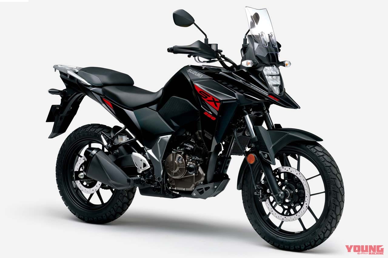 |新型「Vストローム250SX」と「Vストローム250」は何が違う? スズキの身内同士を比較してみた!
