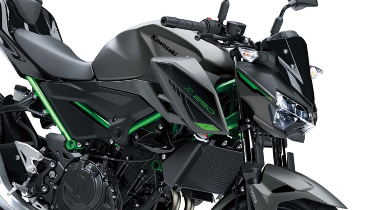 Kawasaki「モーターサイクルサービスマニュアル」Z250種類取扱説明書