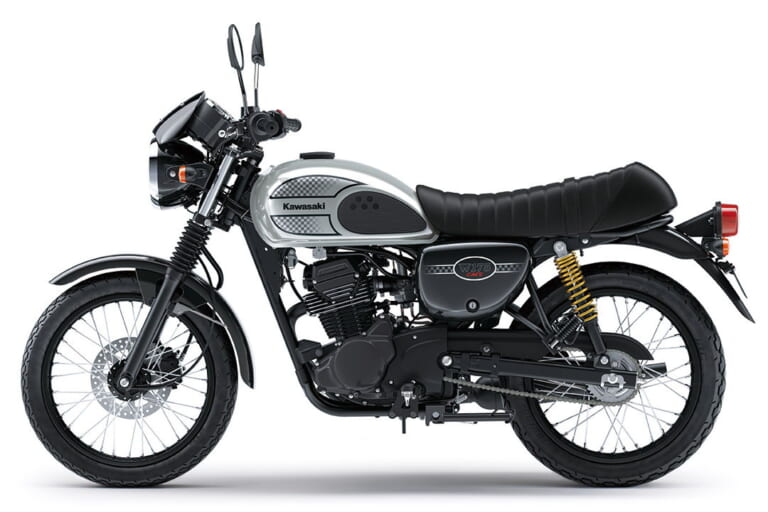 カワサキ|W175 CAFE|2024年モデル|インドネシア仕様|カワサキ「W175 SE」と「W175カフェ」の2024年モデルが登場! ブラックスタイルに続くニューカラー 【海外】