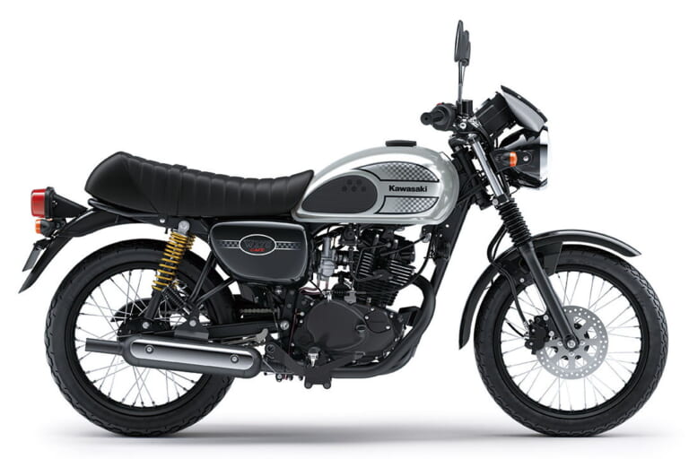 カワサキ|W175 CAFE|2024年モデル|インドネシア仕様|カワサキ「W175 SE」と「W175カフェ」の2024年モデルが登場! ブラックスタイルに続くニューカラー 【海外】