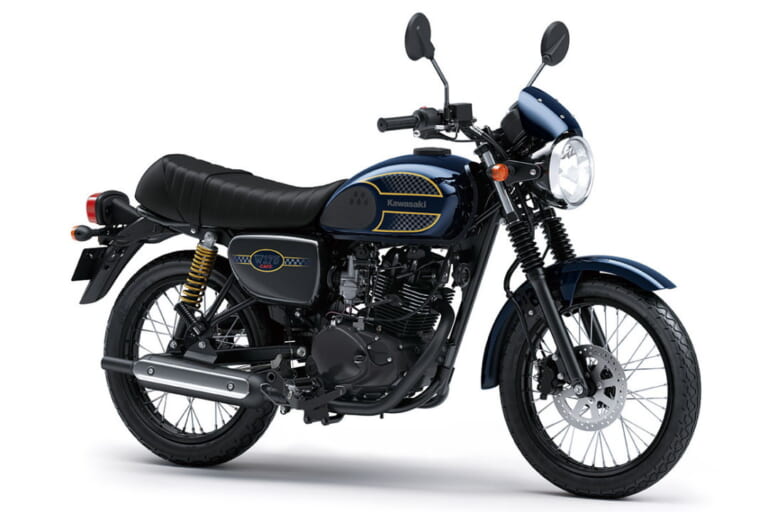 カワサキ|W175 CAFE|2024年モデル|インドネシア仕様|カワサキ「W175 SE」と「W175カフェ」の2024年モデルが登場! ブラックスタイルに続くニューカラー 【海外】