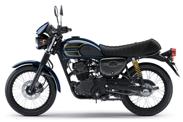 カワサキ|W175 CAFE|2024年モデル|インドネシア仕様|カワサキ「W175 SE」と「W175カフェ」の2024年モデルが登場! ブラックスタイルに続くニューカラー 【海外】