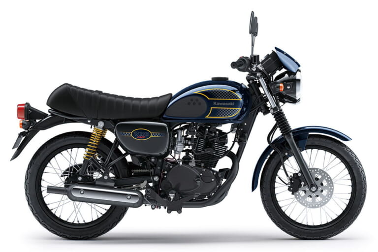 カワサキ|W175 CAFE|2024年モデル|インドネシア仕様|カワサキ「W175 SE」と「W175カフェ」の2024年モデルが登場! ブラックスタイルに続くニューカラー 【海外】