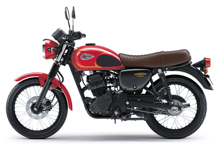カワサキ|W175 SE|2024年モデル|インドネシア仕様|カワサキ「W175 SE」と「W175カフェ」の2024年モデルが登場! ブラックスタイルに続くニューカラー 【海外】