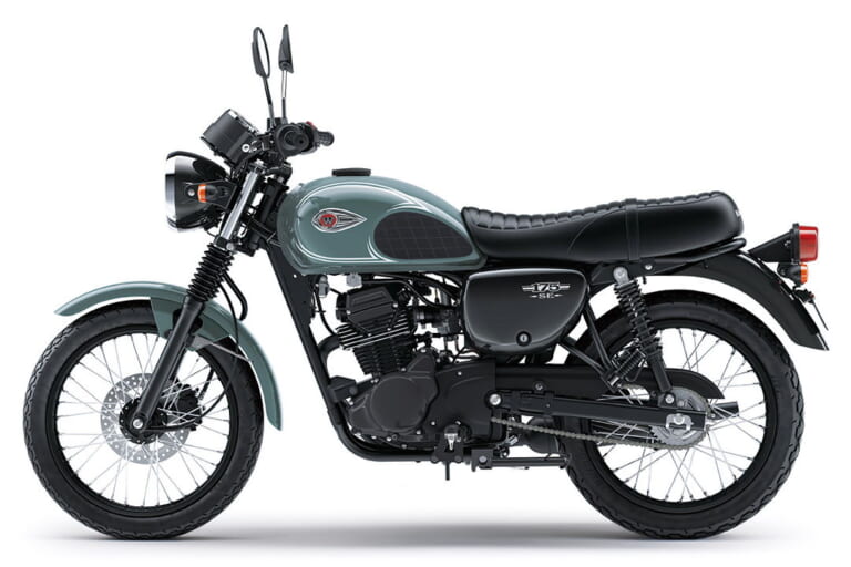 カワサキ|W175 SE|2024年モデル|インドネシア仕様|カワサキ「W175 SE」と「W175カフェ」の2024年モデルが登場! ブラックスタイルに続くニューカラー 【海外】