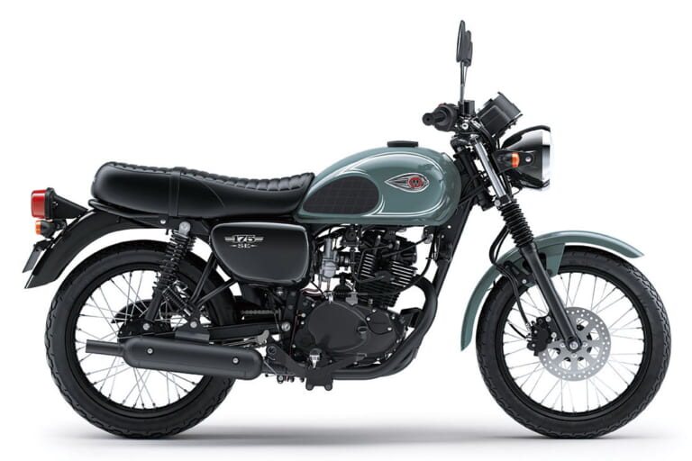 カワサキ|W175 SE|2024年モデル|インドネシア仕様|カワサキ「W175 SE」と「W175カフェ」の2024年モデルが登場! ブラックスタイルに続くニューカラー 【海外】