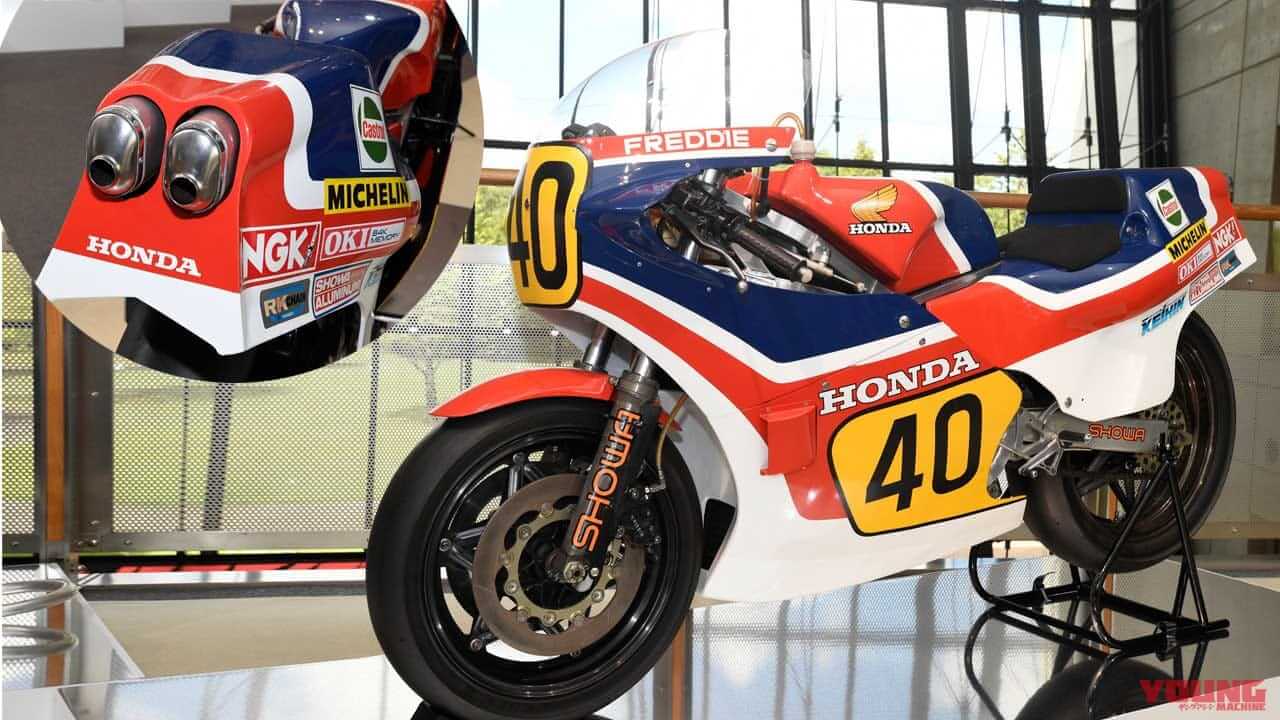 |前代未聞の楕円ピストンから2ストロークへ! NR→NS→NSRへと進化した、1979~1984年のGP500レーサー|二輪世界グランプリ Garage Collection