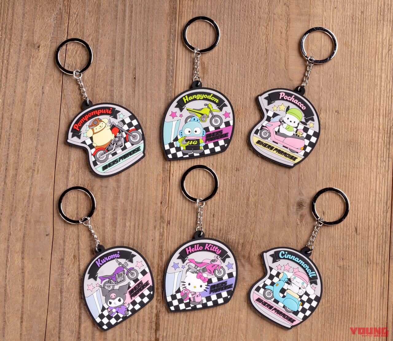 |ハローキティがバイクに跨った!!? サンリオとバイカーズパラダイスがコラボ、イオンモール豊川店にてグッズ発売