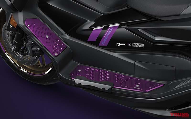 |ハイパープロ仕様!! ホンダ「フォルツァ350 ダークグラビティ スペシャルエディション」登場【海外】