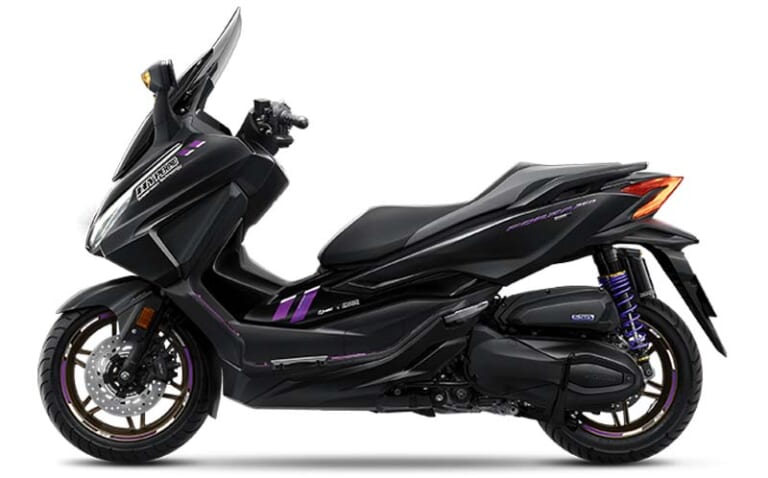 フォルツァ350 ダークグラビティ スペシャルエディション|タイホンダ|ハイパープロ仕様!! ホンダ「フォルツァ350 ダークグラビティ スペシャルエディション」登場【海外】