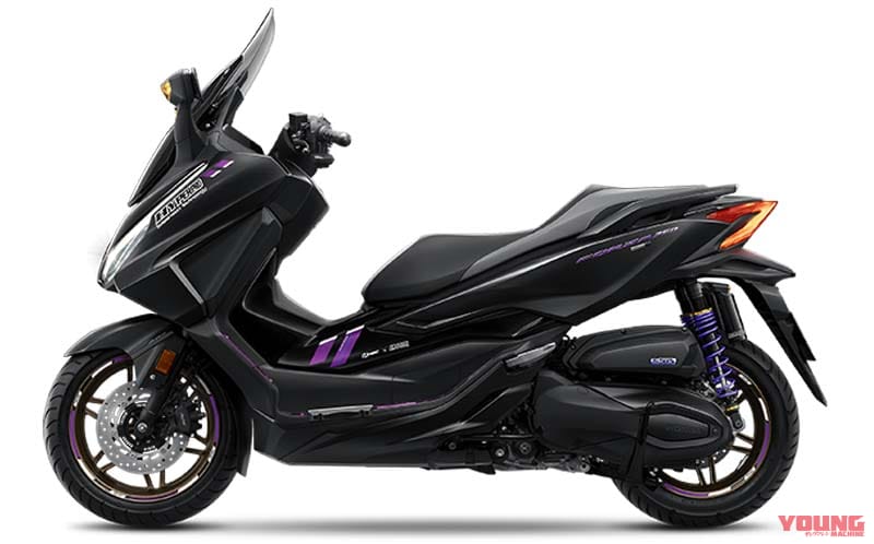 |ハイパープロ仕様!! ホンダ「フォルツァ350 ダークグラビティ スペシャルエディション」登場【海外】