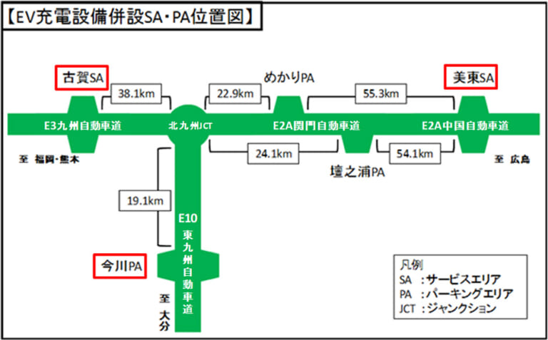 NEXCO西日本|8/13の関門海峡花火大会時は注意! E2A関門自動車道めかりPA/壇之浦PAの流入規制があるかも