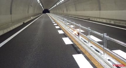 NEXCO|重大事故軽減へ! 長大橋梁/トンネルにおける区画柵の試行設置箇所の拡大