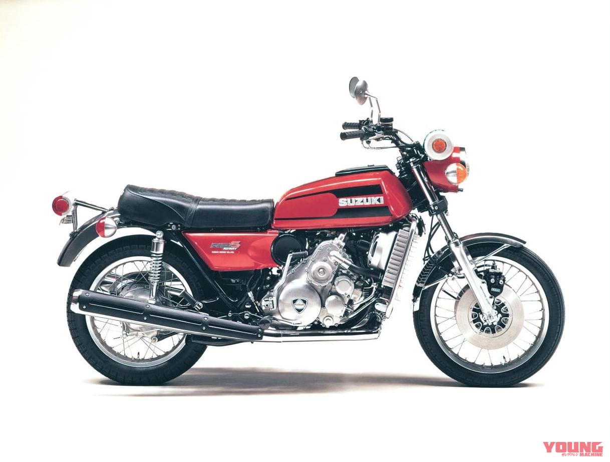 SUZUKI RE-5|衝撃の楕円ピストンにロータリーetc…厳選?! 個性派バイクアルバム【エンジン編】