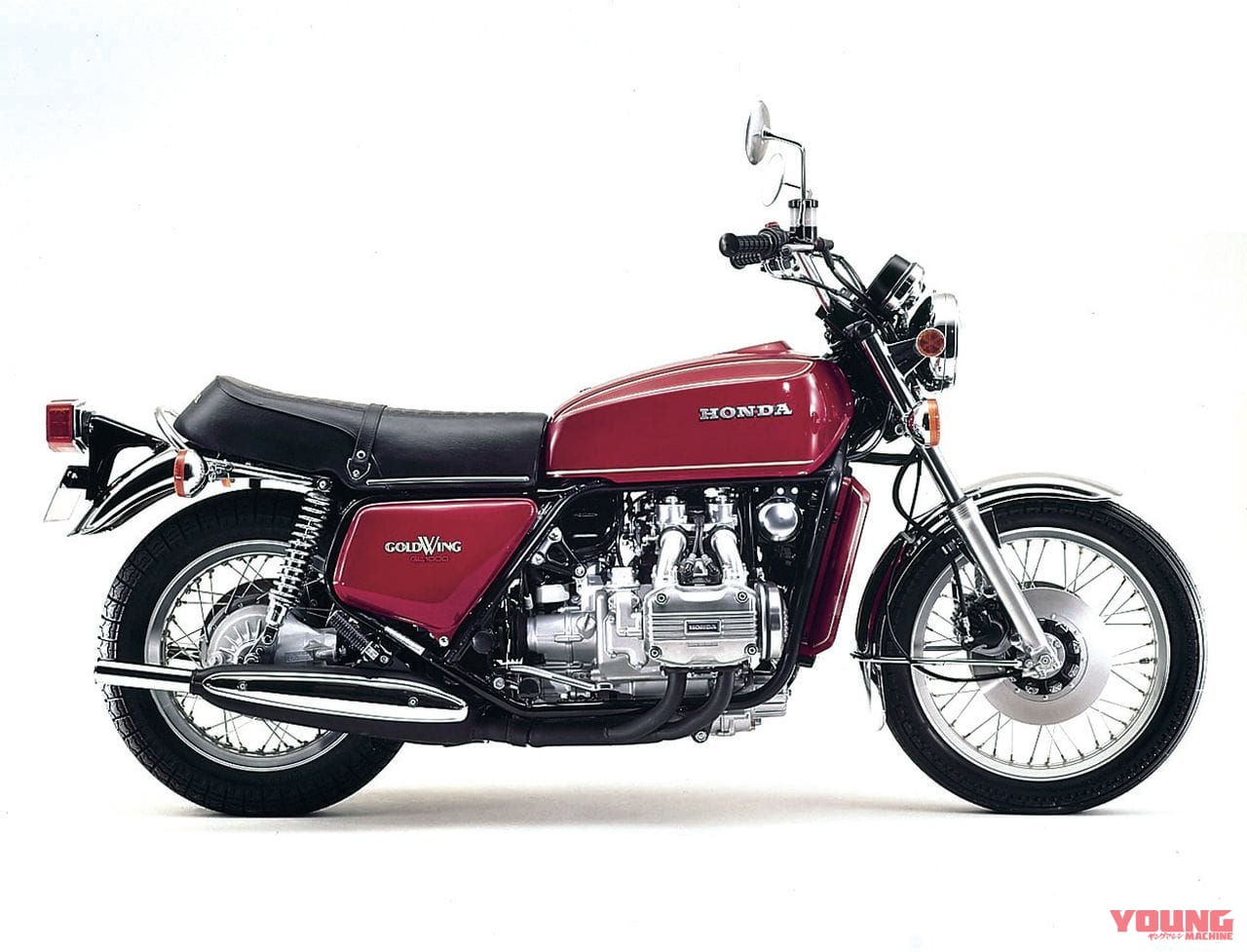 HONDA GOLD WING|衝撃の楕円ピストンにロータリーetc…厳選?! 個性派バイクアルバム【エンジン編】