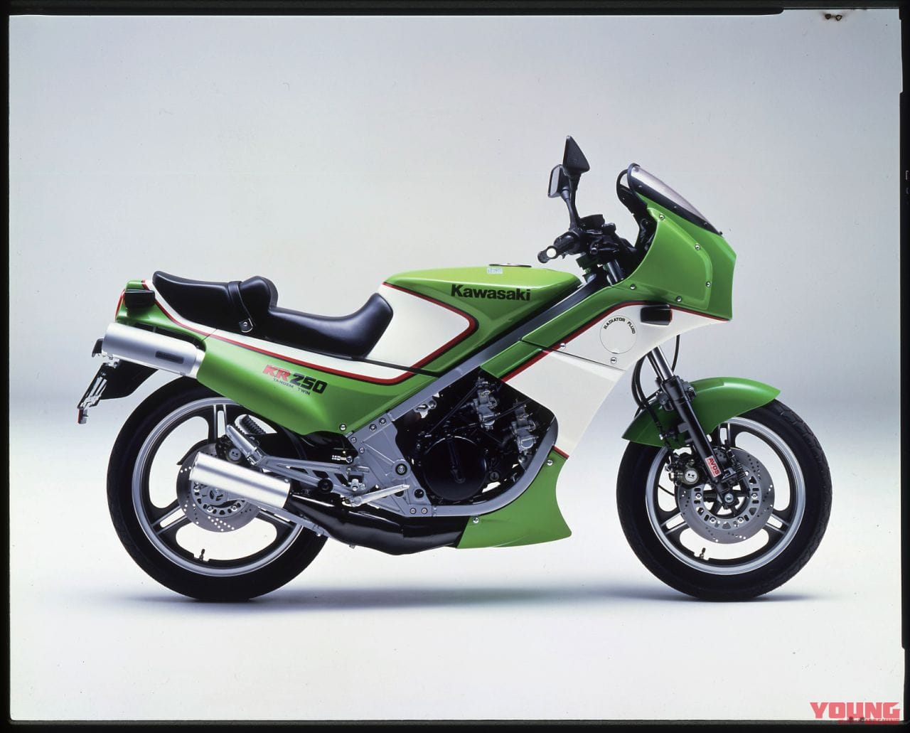 KAWASAKI KR250|衝撃の楕円ピストンにロータリーetc…厳選?! 個性派バイクアルバム【エンジン編】