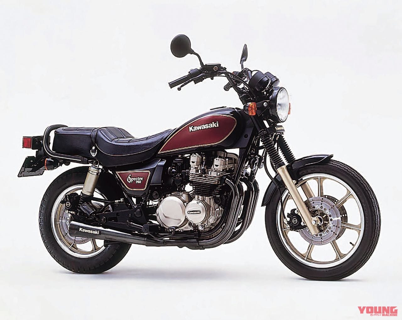 KAWASAKI Z750 Spectre|厳選?! 個性派バイクアルバム【現在まで続く独自解釈“名カテゴリー” ジャメリカン編】