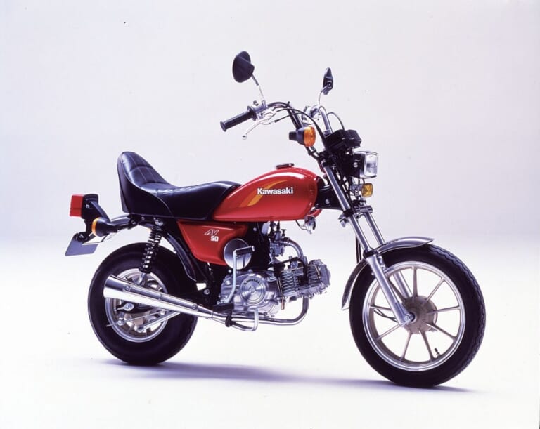 KAWASAKI AV50|厳選?! 個性派バイクアルバム【現在まで続く独自解釈“名カテゴリー” ジャメリカン編】