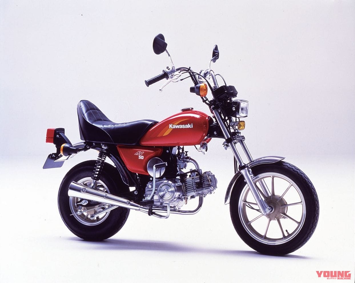 KAWASAKI AV50|厳選?! 個性派バイクアルバム【現在まで続く独自解釈“名カテゴリー” ジャメリカン編】