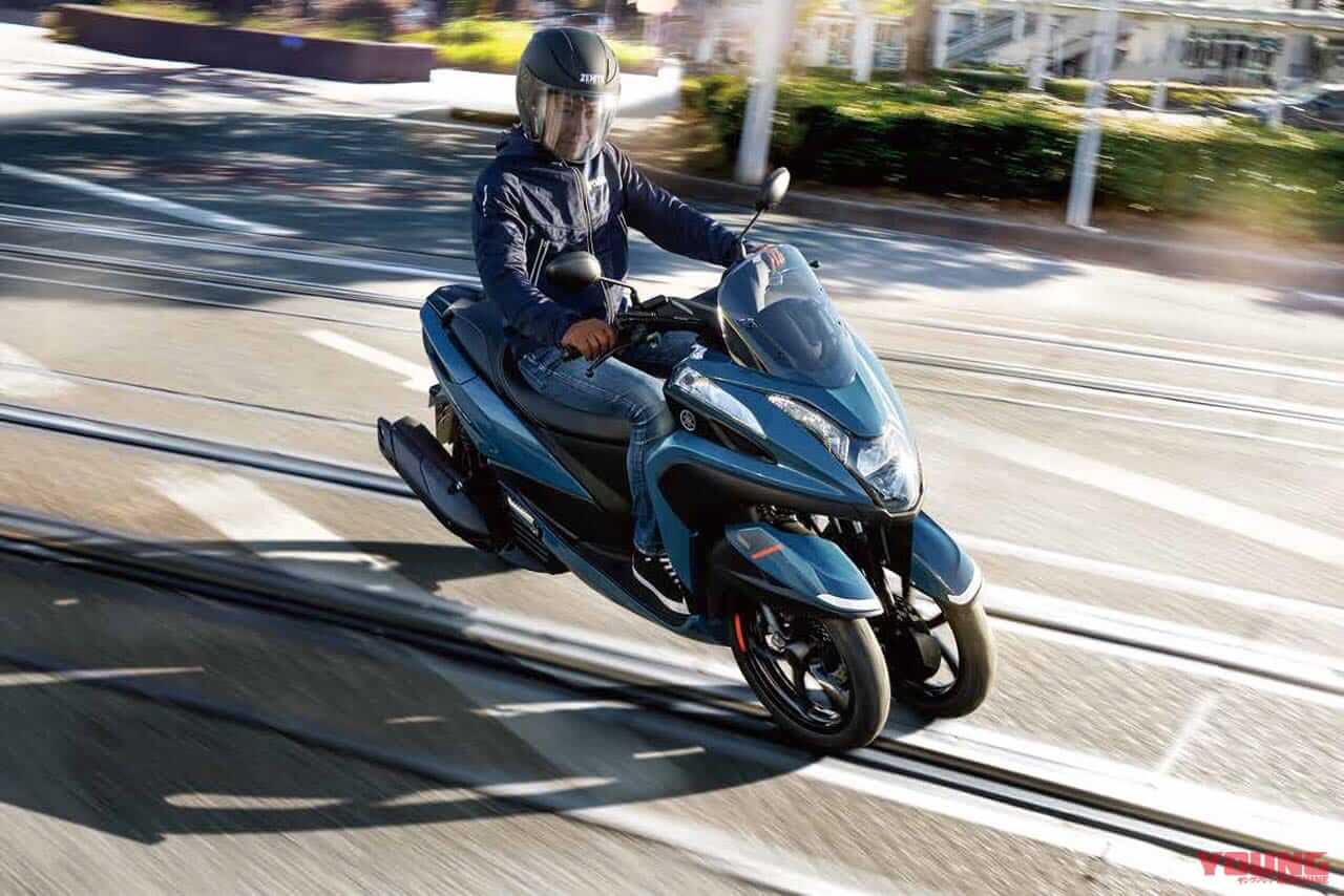 ヤマハ|トリシティ125|【2024年8月版】125ccスクーターおすすめ11選! 原付二種は通勤にも最強で、AT限定免許は最短2日で取得可能!