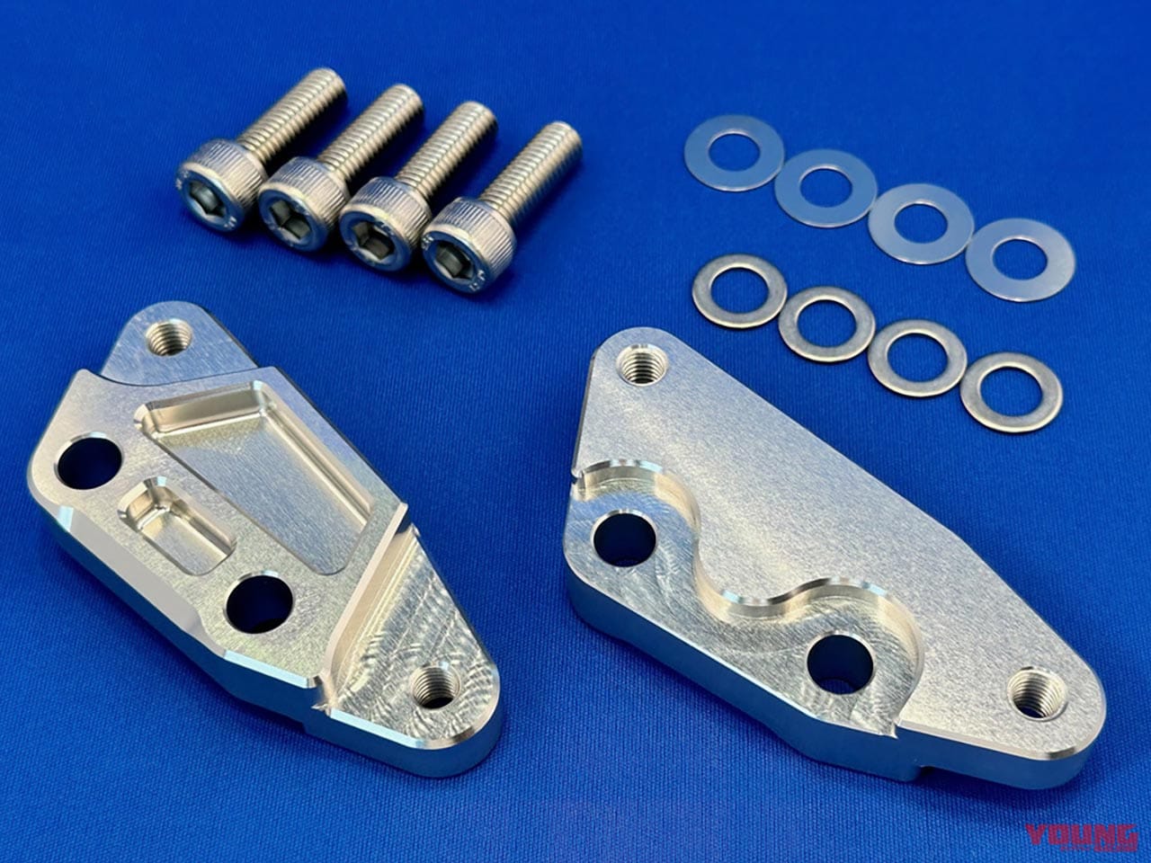 m-tech GSX-R750/1100 初期型 キャリパーサポート|ヤンマシ的ホットアイテムピックアップ×9選〈SHOEI/Kabuto/クシタニ etc.〉