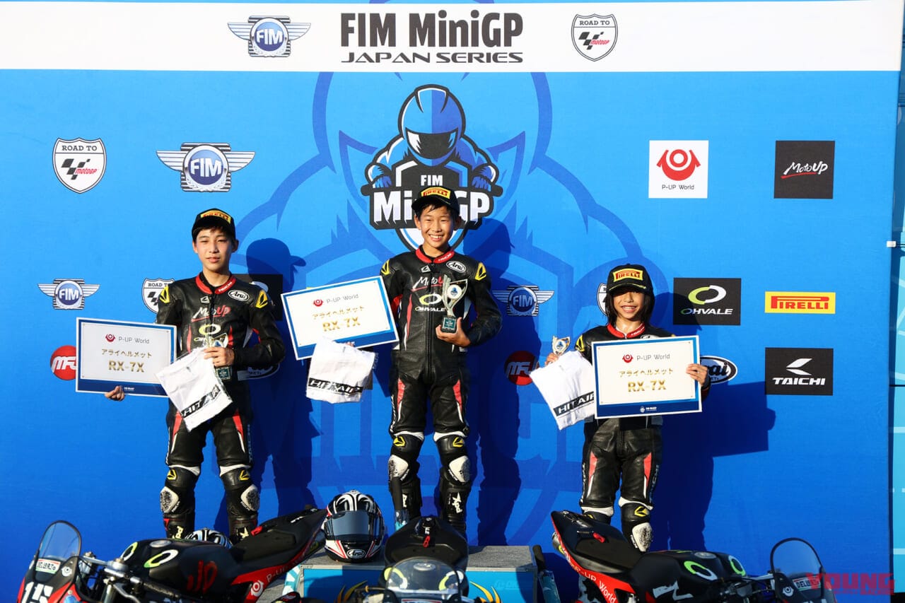 |11歳の小学6年生が日本代表に! 中野真矢さん率いる56RACINGの富樫虎太郎がMiniGP JAPAN最終戦で勝利