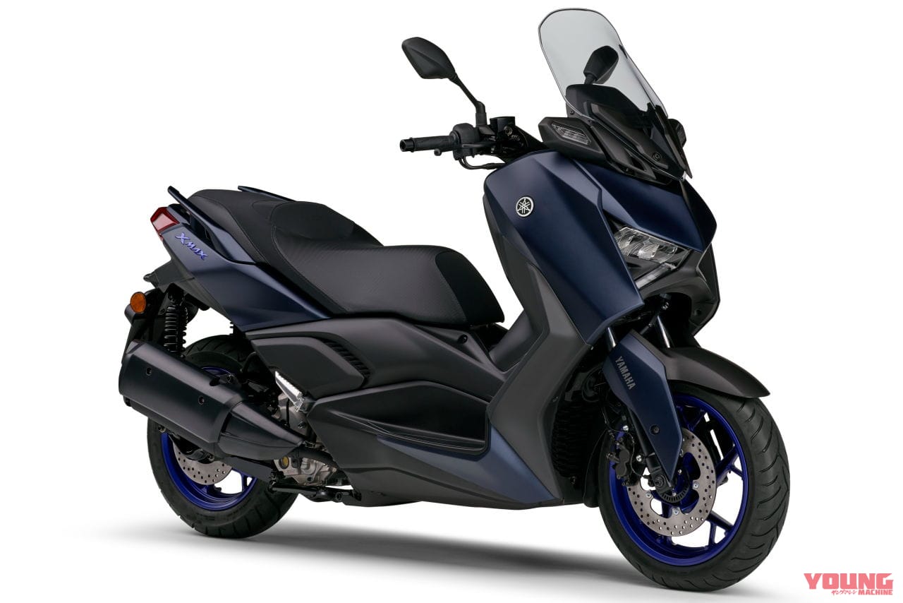 |ヤマハ新型「XMAX」登場! 6年ぶりのモデルチェンジでコネクテッド獲得、Xモチーフのデザインを強化