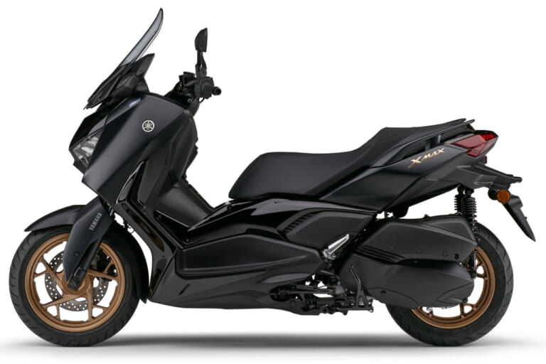 ヤマハ|XMAX|2023年モデル|ヤマハ新型「XMAX」登場! 6年ぶりのモデルチェンジでコネクテッド獲得、Xモチーフのデザインを強化
