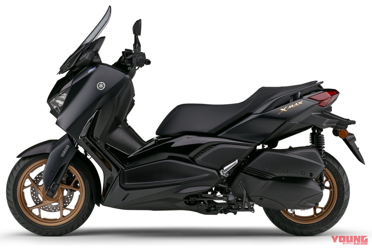 |ヤマハ新型「XMAX」登場! 6年ぶりのモデルチェンジでコネクテッド獲得、Xモチーフのデザインを強化