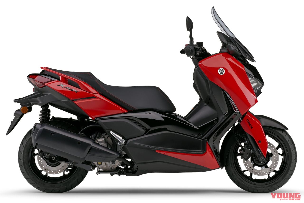|ヤマハ新型「XMAX」登場! 6年ぶりのモデルチェンジでコネクテッド獲得、Xモチーフのデザインを強化