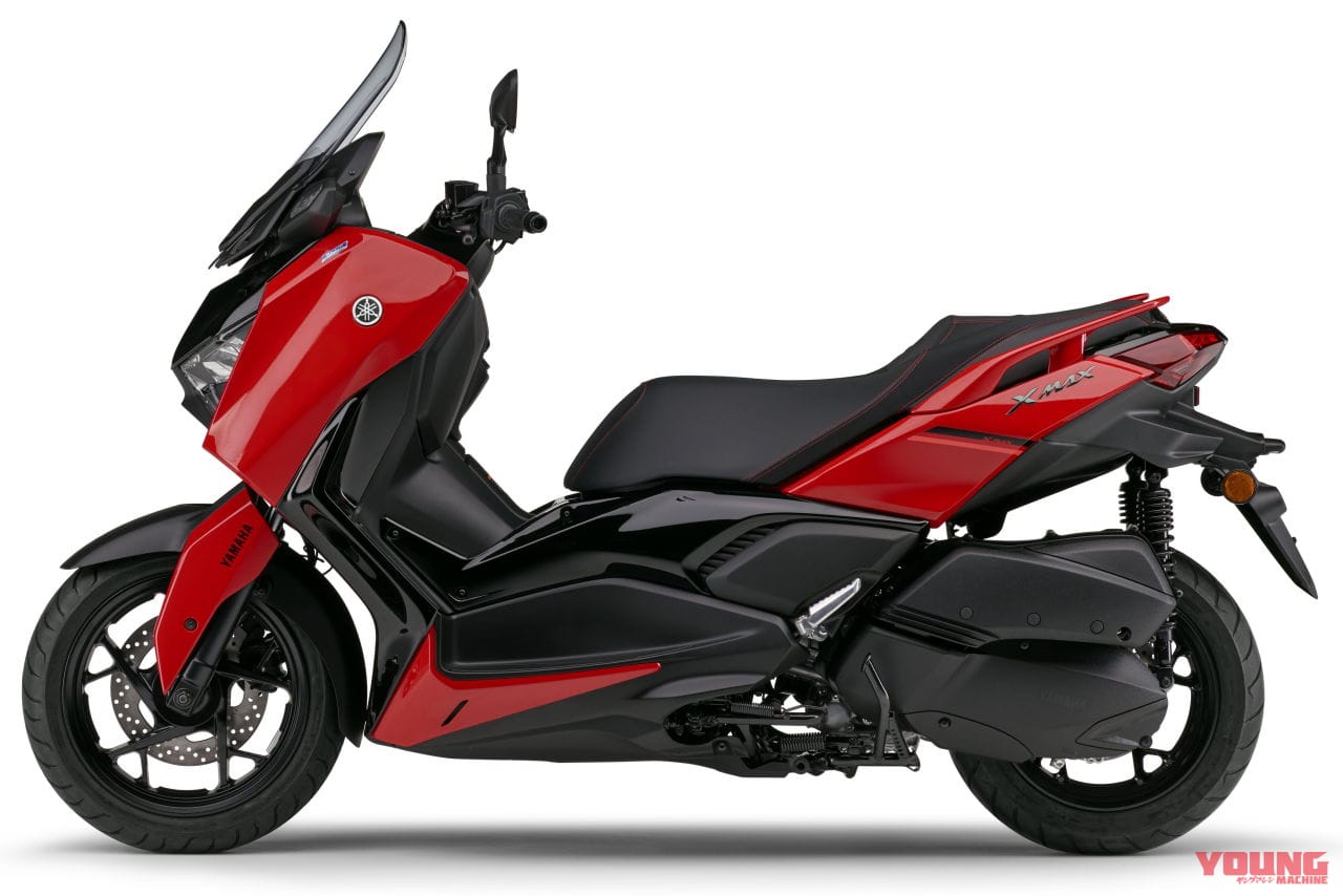 |ヤマハ新型「XMAX」登場! 6年ぶりのモデルチェンジでコネクテッド獲得、Xモチーフのデザインを強化