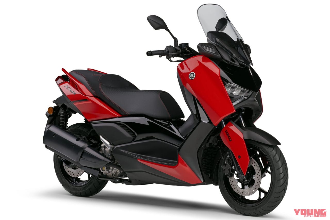 |ヤマハ新型「XMAX」登場! 6年ぶりのモデルチェンジでコネクテッド獲得、Xモチーフのデザインを強化