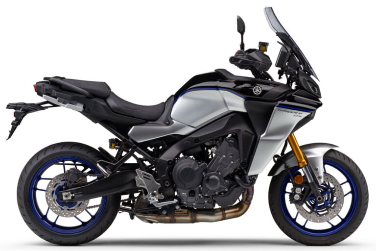 ヤマハ|トレーサー9 GT+|2023年モデル|ヤマハ新型「トレーサー9GT+」登場! レーダー連動ブレーキ制御、前車追従クルーズコントロール、7インチメーターなど新装備